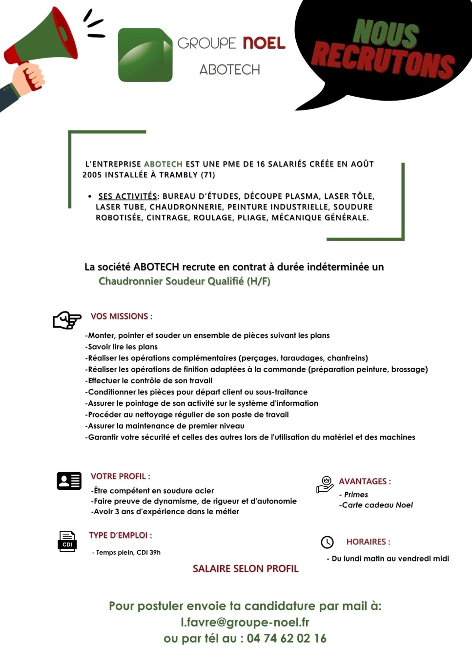 Recrutement
